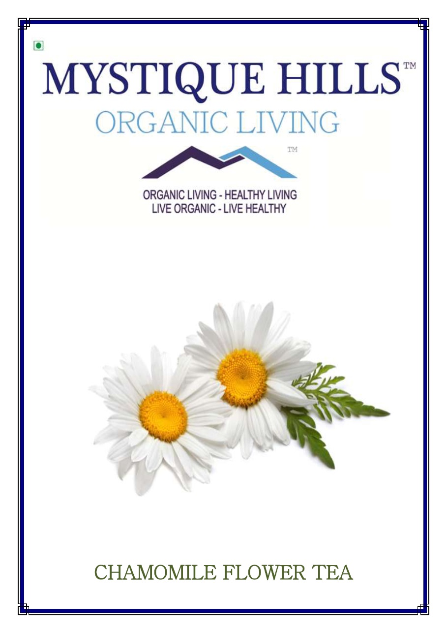 Organic Chamomile Flower Tea 50 g MYSTIQUE