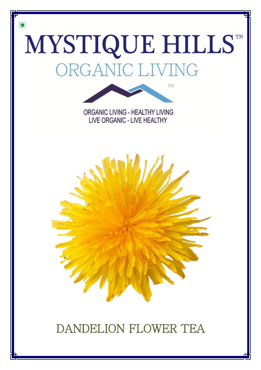 Organic Dandelion Flower Tea 100 g MYSTIQUE