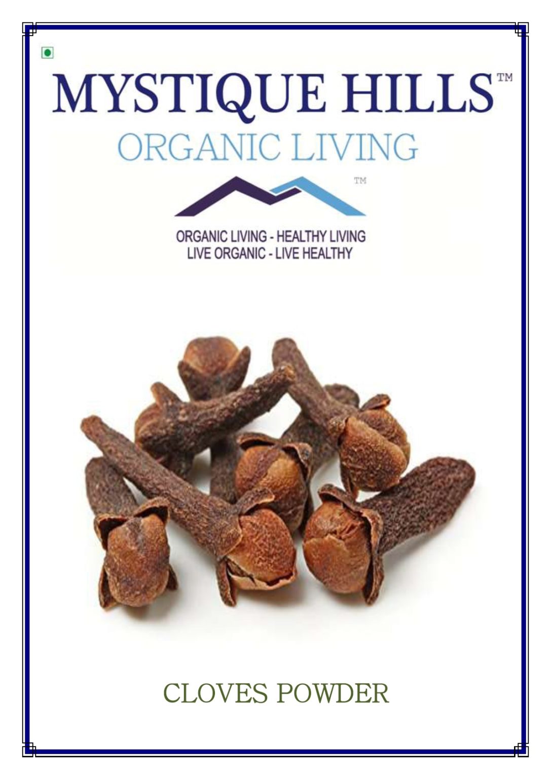 Organic Clove Powder 100 g MYSTIQUE