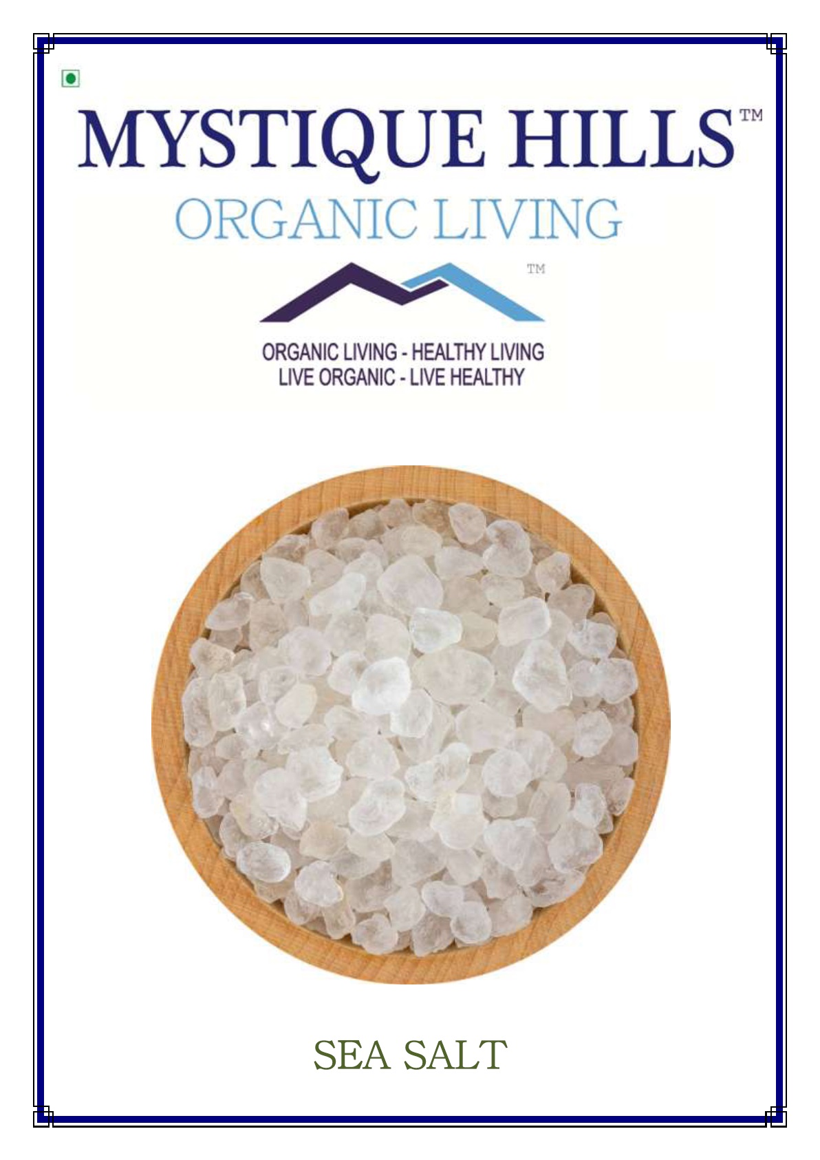 Sea Salt 1 Kg MYSTIQUE