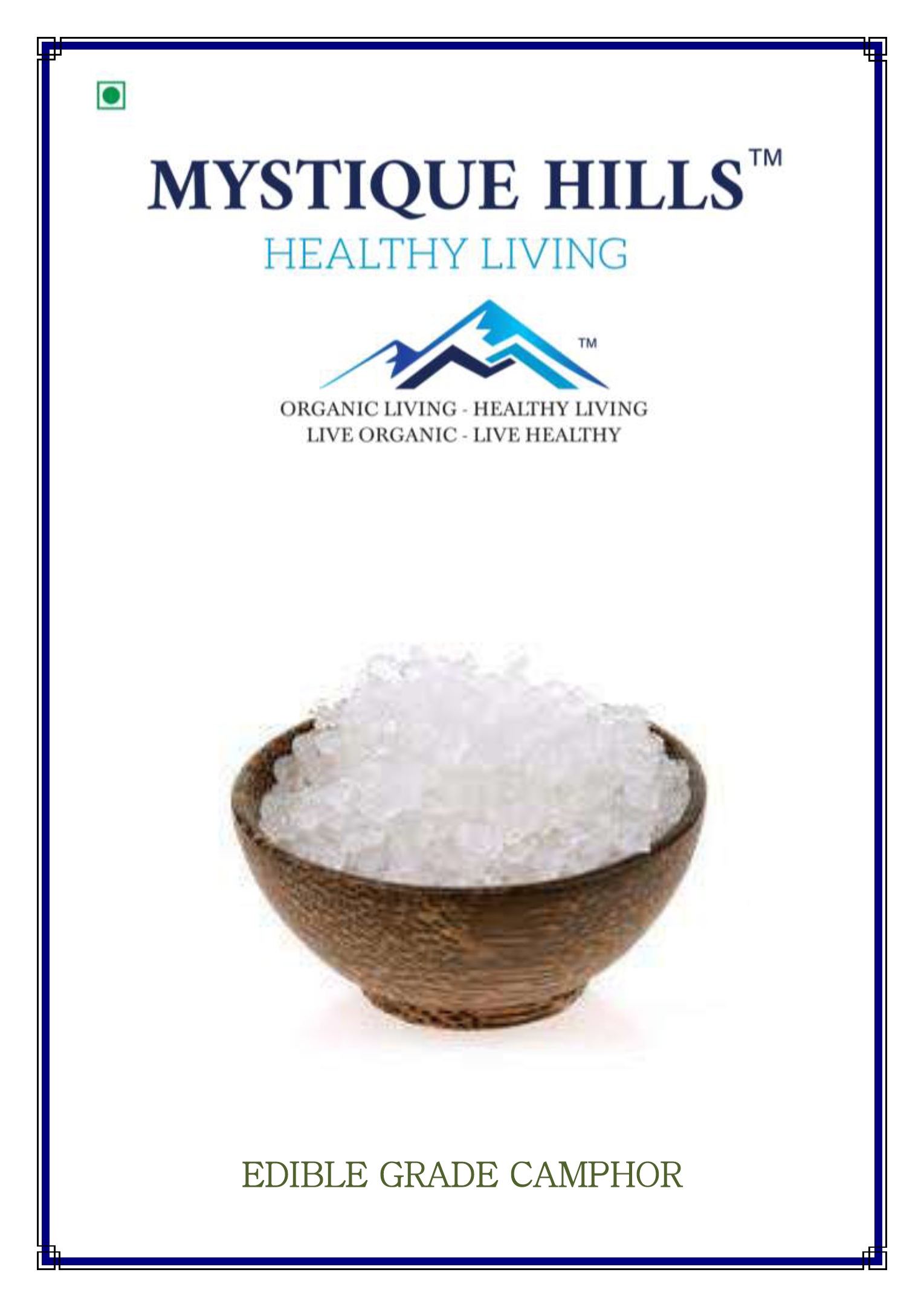 Edible Camphor 100 g Mystique